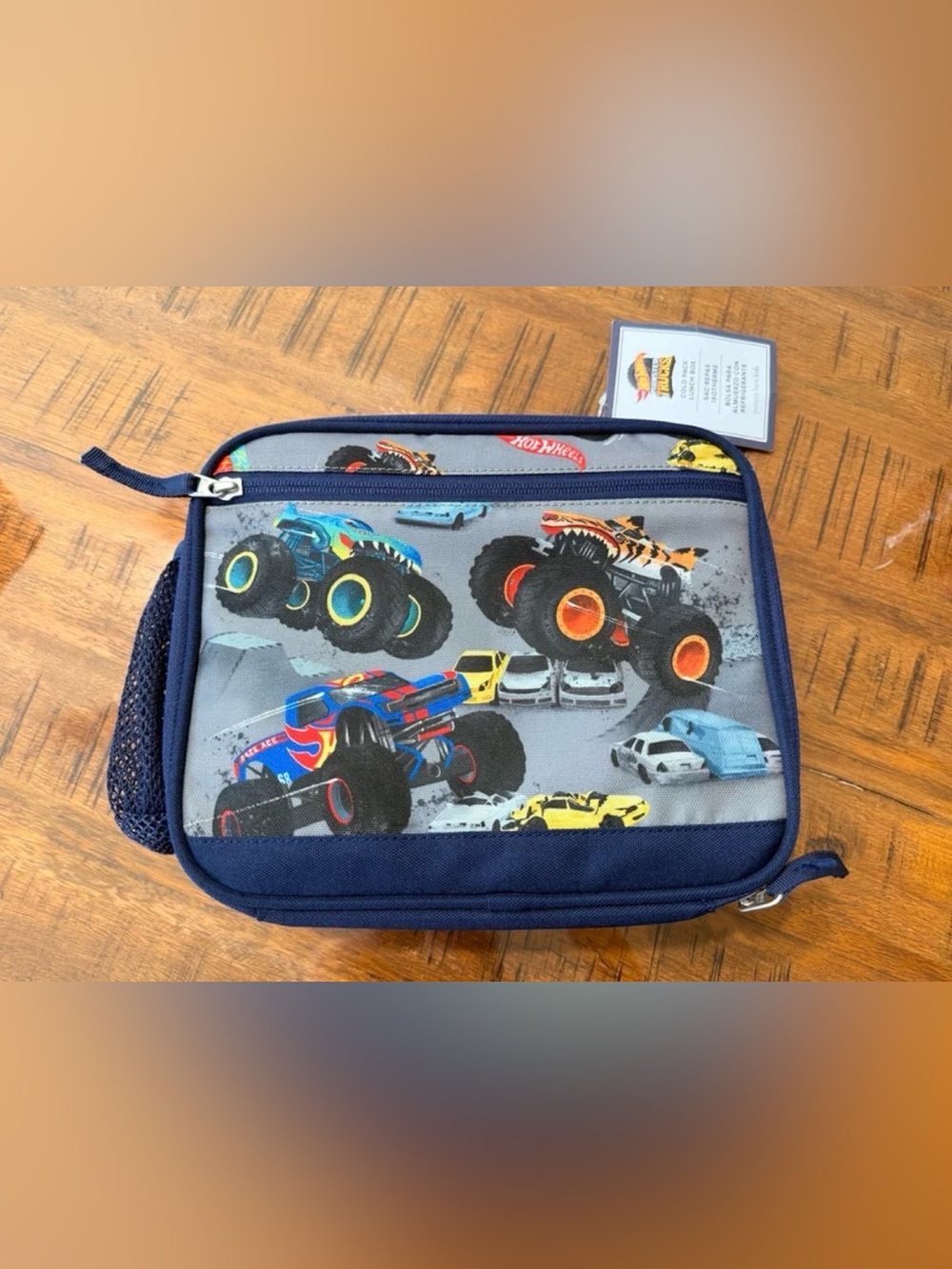 Pottery Barn Kids Hot Wheels Monster Trucks Lunch Box